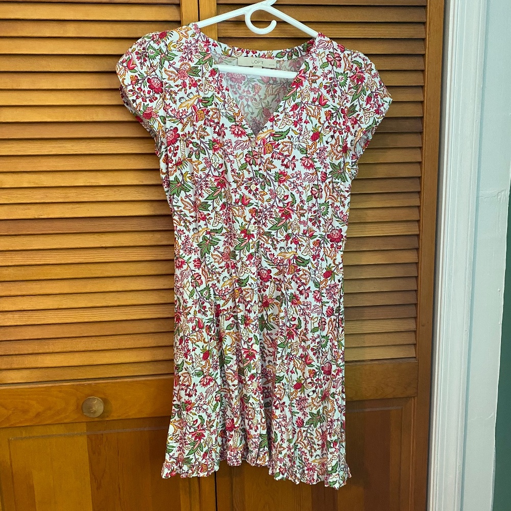 Loft floral sundress 4P